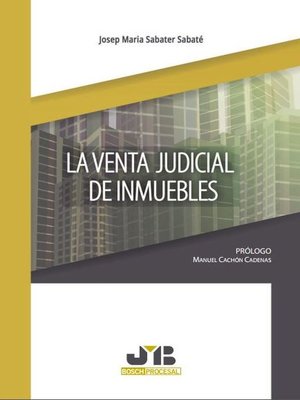 cover image of La venta judicial de inmuebles